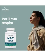 NAC N-Acetil-Cisteina 600mg - 220 Capsule
